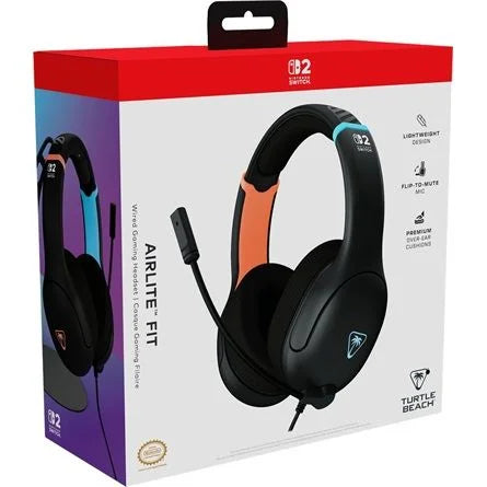 Turtle Beach Airlite Fit gaming fejhallgató headset fekete