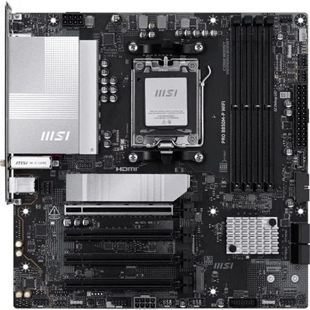 MSI PRO B850M-P WIFI desktop alaplap microATX