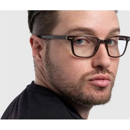 Gunnar Muir számítógépes szemüveg ébenfa borostyán (Bontott!)
