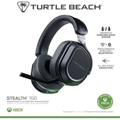 Turtle Beach Stealth 700X Gen3 gaming fejhallgató headset fekete