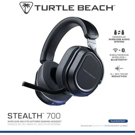 Turtle Beach Stealth 700PS Gen3 gaming fejhallgató headset fekete