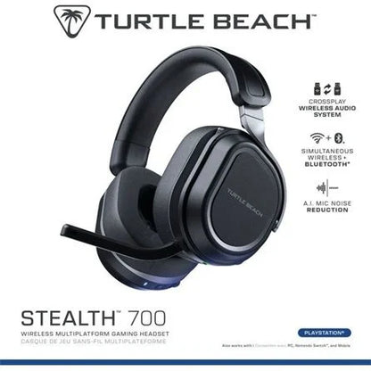 Turtle Beach Stealth 700PS Gen3 gaming fejhallgató headset fekete