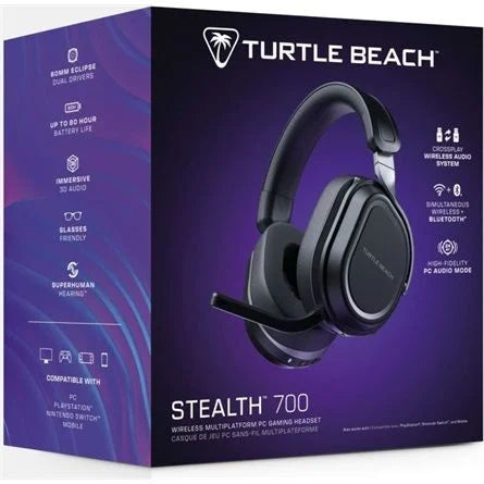 Turtle Beach Stealth 700PC Gen3 gaming fejhallgató headset fekete
