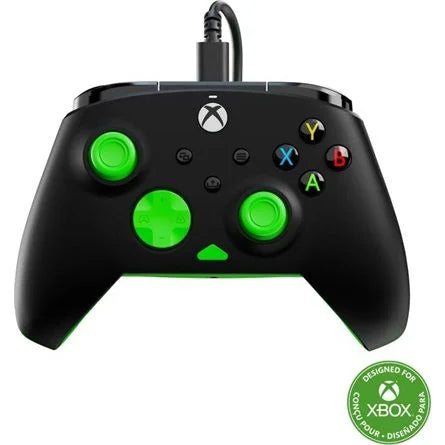Turtle Beach Rematch Core USB-C gamepad játékvezérlő fekete-zöld