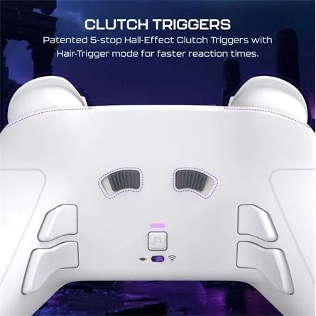 Turtle Beach Victrix Pro BFG Reloaded PS vezeték nélküli / USB-C gamepad játékvezérlő fehér