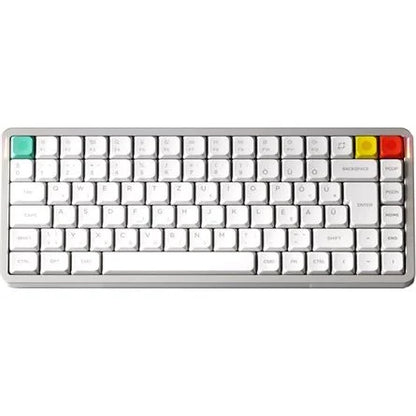 NuPhy Air75 V3 Bluetooth / vezeték nélküli magyar Gateron Red nano mechanikus billentyűzet fehér