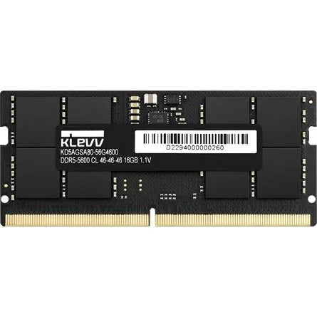 KLEVV 32GB 5600MT/s DDR5 - SODIMM memória CL46 OEM