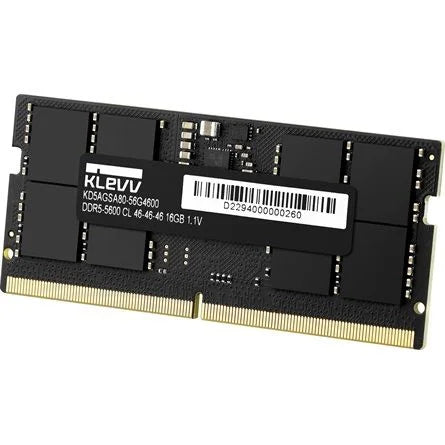 KLEVV 32GB 5600MT/s DDR5 - SODIMM memória CL46 OEM