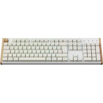 Keychron K10 HE Bluetooth / vezeték nélküli magyar Gateron double-rail magnetic nebula mechanikus billentyűzet fehér