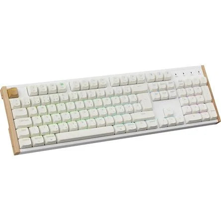 Keychron K10 HE Bluetooth / vezeték nélküli magyar Gateron double-rail magnetic nebula mechanikus billentyűzet fehér