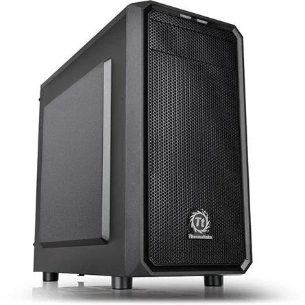 Thermaltake Versa H15 táp nélküli MT Mini Tower számítógépház fekete (Csomagolás sérült!)