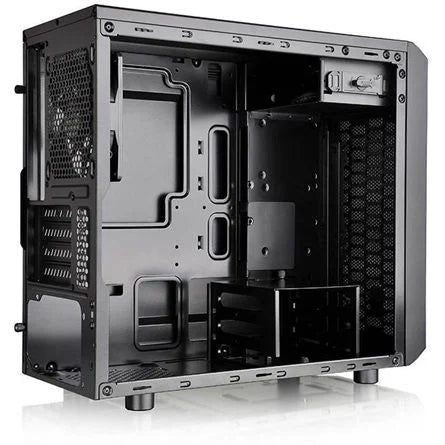 Thermaltake Versa H15 táp nélküli MT Mini Tower számítógépház fekete (Csomagolás sérült!)
