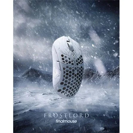 Finalmouse ULX Frostlord Classic optikai vezeték nélküli gaming egér fehér (Jégfehér)