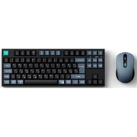 Keychron B33 Bluetooth / vezeték nélküli magyar Scissor Switch mechanikus billentyűzet + egér fekete-szürke