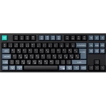 Keychron B33 Bluetooth / vezeték nélküli magyar Scissor Switch mechanikus billentyűzet fekete-szürke