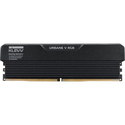 KLEVV URBANE V RGB 32GB 6000MT/s DDR5 memória CL28 Kit of 2 fekete RGB