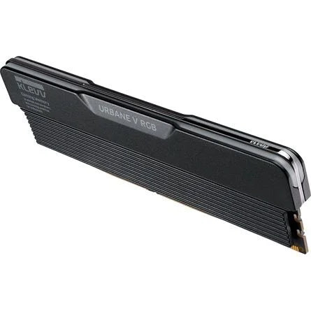 KLEVV URBANE V RGB 32GB 6000MT/s DDR5 memória CL28 Kit of 2 fekete RGB