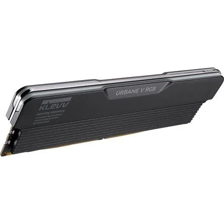 KLEVV URBANE V RGB 32GB 6000MT/s DDR5 memória CL28 Kit of 2 fekete RGB
