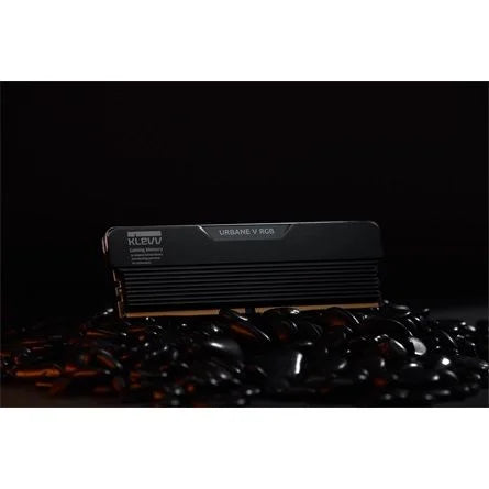 KLEVV URBANE V RGB 32GB 6000MT/s DDR5 memória CL28 Kit of 2 fekete RGB