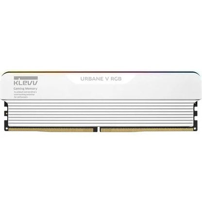 KLEVV URBANE V RGB 32GB 6000MT/s DDR5 memória CL28 Kit of 2 fehér RGB