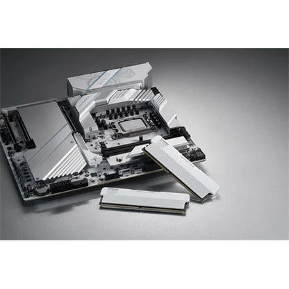 KLEVV URBANE V RGB 32GB 6000MT/s DDR5 memória CL28 Kit of 2 fehér RGB