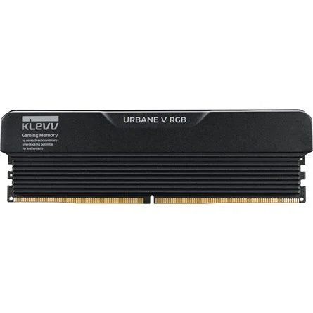 KLEVV URBANE V RGB 32GB 6400MT/s DDR5 memória CL30 Kit of 2 fekete RGB