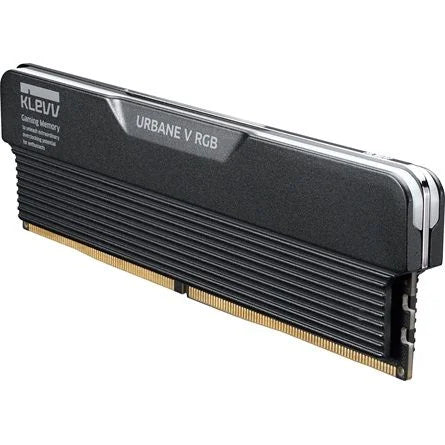 KLEVV URBANE V RGB 32GB 6400MT/s DDR5 memória CL30 Kit of 2 fekete RGB
