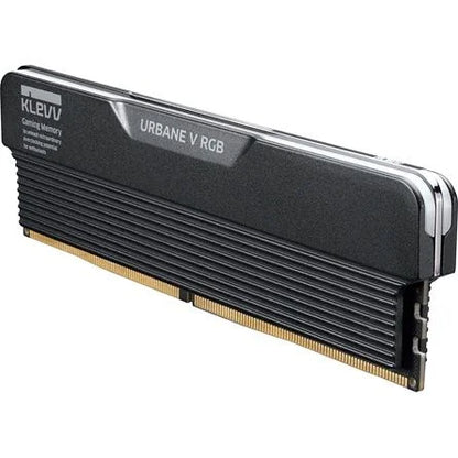 KLEVV URBANE V RGB 32GB 6400MT/s DDR5 memória CL30 Kit of 2 fekete RGB