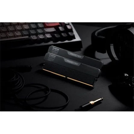 KLEVV URBANE V RGB 32GB 6400MT/s DDR5 memória CL30 Kit of 2 fekete RGB