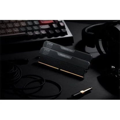 KLEVV URBANE V RGB 32GB 6400MT/s DDR5 memória CL30 Kit of 2 fekete RGB