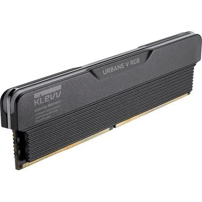 KLEVV URBANE V RGB 32GB 6400MT/s DDR5 memória CL30 Kit of 2 fekete RGB