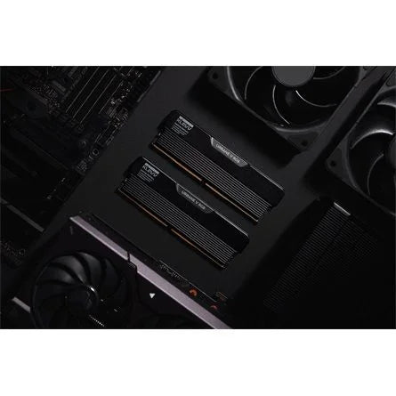 KLEVV URBANE V RGB 32GB 6400MT/s DDR5 memória CL30 Kit of 2 fekete RGB
