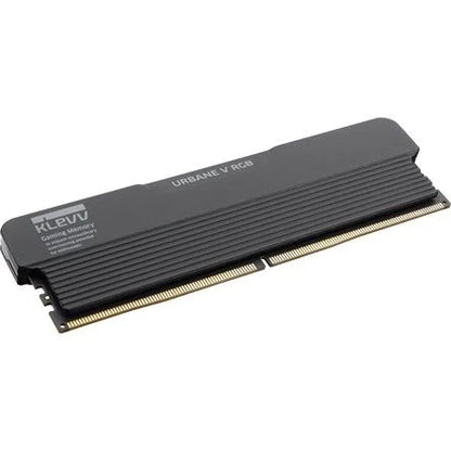 KLEVV URBANE V RGB 32GB 6400MT/s DDR5 memória CL30 Kit of 2 fekete RGB