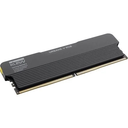 KLEVV URBANE V RGB 32GB 6400MT/s DDR5 memória CL30 Kit of 2 fekete RGB