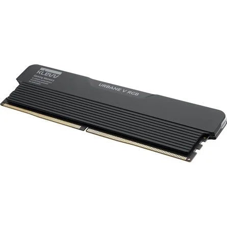 KLEVV URBANE V RGB 32GB 6400MT/s DDR5 memória CL30 Kit of 2 fekete RGB