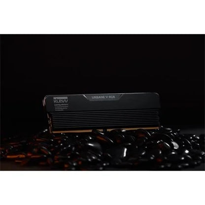 KLEVV URBANE V RGB 32GB 6400MT/s DDR5 memória CL30 Kit of 2 fekete RGB