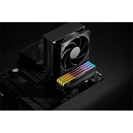 KLEVV URBANE V RGB 32GB 6400MT/s DDR5 memória CL30 Kit of 2 fekete RGB