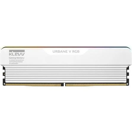 KLEVV URBANE V RGB 32GB 6400MT/s DDR5 memória CL30 Kit of 2 fehér RGB