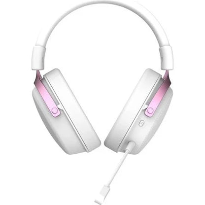 ATK N9 Ultra fejhallgató headset fehér-rózsaszín