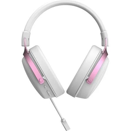 ATK N9 Ultra fejhallgató headset fehér-rózsaszín