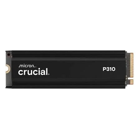 Crucial P310 2TB PCIe x4 (4.0) NVMe M.2 2280 SSD fekete