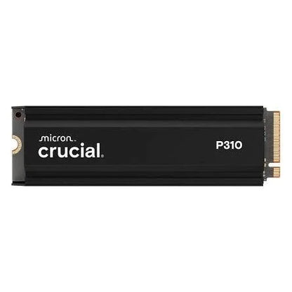Crucial P310 2TB PCIe x4 (4.0) NVMe M.2 2280 SSD fekete