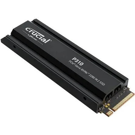Crucial P310 2TB PCIe x4 (4.0) NVMe M.2 2280 SSD fekete