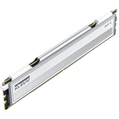 KLEVV FIT V 32GB 6000MT/s DDR5 memória CL28 Kit of 2 AMD-re optimalizált fehér