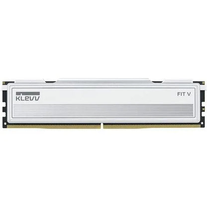 KLEVV FIT V 32GB 6400MT/s DDR5 memória CL30 Kit of 2 AMD-re optimalizált fehér