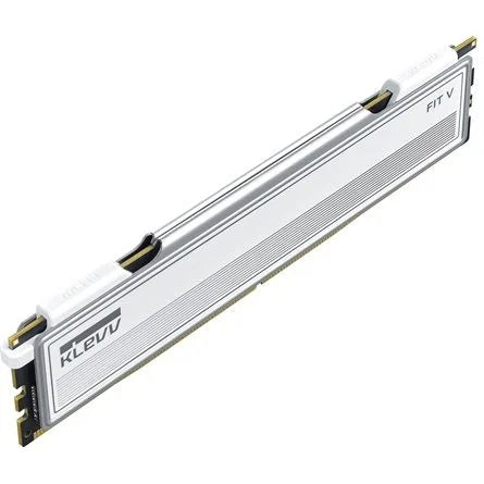 KLEVV FIT V 32GB 6400MT/s DDR5 memória CL30 Kit of 2 AMD-re optimalizált fehér