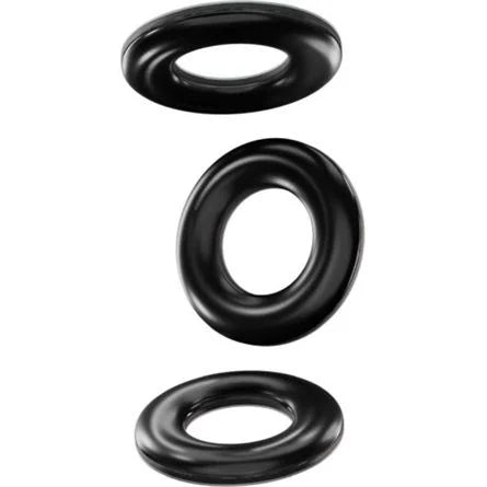 Corepad ONYX Donuts G+Skatez gaming egértalp fekete 9,5x0.90/0.75mm
