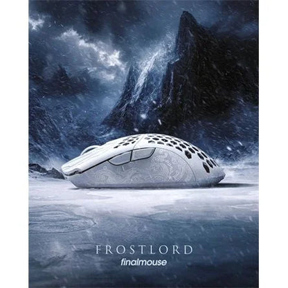 Finalmouse ULX Frostlord Medium optikai vezeték nélküli gaming egér fehér (Jégfehér) (Bontott!)