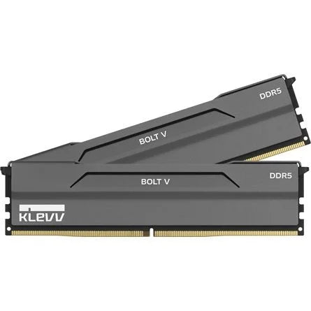 KLEVV BOLT V 32GB 6000MT/s DDR5 memória CL30 Kit of 2 szürke