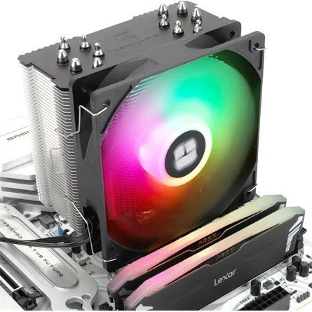 Thermalright Burst Assassin 120 SE ARGB processzor hűtő fekete-ezüst